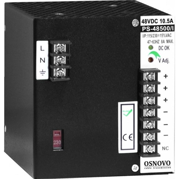 Промышленный блок питания OSNOVO PS-48500/I sct1387