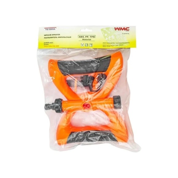 Импульсный распылитель WMC TOOLS радиус полива, 12м WMC-TG3209A(56401) Импульсный распылитель WMC TOOLS радиус полива, 12м WMC-TG3209A(56401)