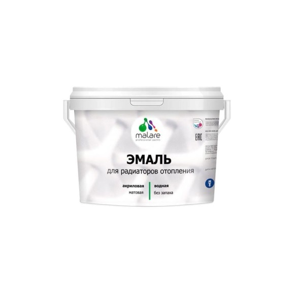 Эмаль EcoCorr MALARE для труб и радиаторов отопления, для батарей, водная акриловая без запаха матовая, персидский зеленый, 10 кг ЭЭКОПЕЗМ1000 Эмаль EcoCorr MALARE для труб и радиаторов отопления, для батарей, водная акриловая без запаха матовая, персидский зеленый, 10 кг ЭЭКОПЕЗМ1000