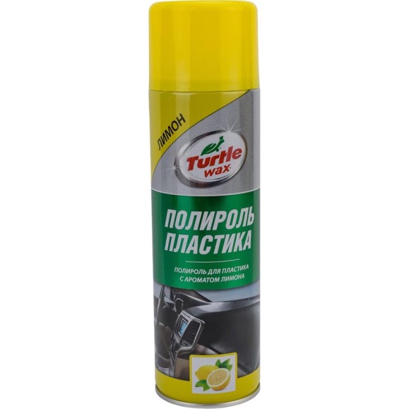 Полироль для пластика Turtle Wax Лимон, 500 мл PTW03