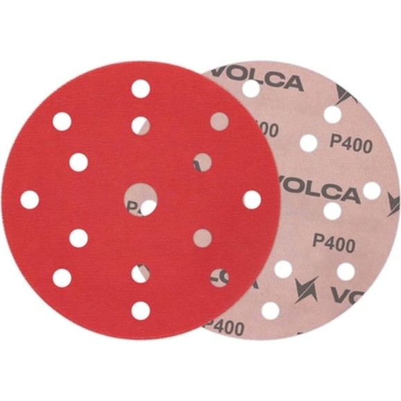 Диск ONYX 150 мм, 15 отверстий, Р400, 50 шт VOLCA  71150150400