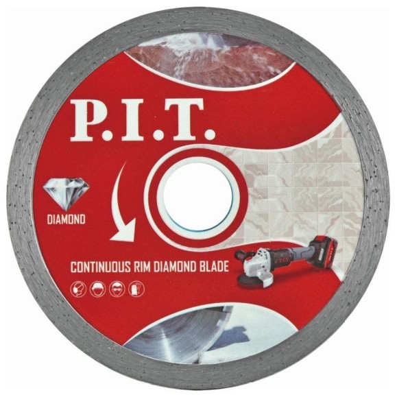 Диск алмазный отрезной, сплошной, 200x25.4/22.2x1.6 мм P.I.T. ACTW03-C200A