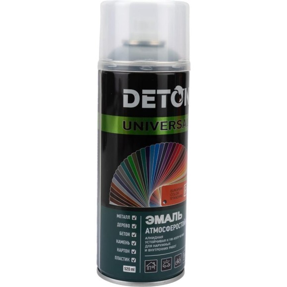 Аэрозольная эмаль Deton универсальная Серая RAL 7040 UNIVERSAL 520 мл 126915 DTN-A70142 Аэрозольная эмаль Deton универсальная Серая RAL 7040 UNIVERSAL 520 мл 126915 DTN-A70142