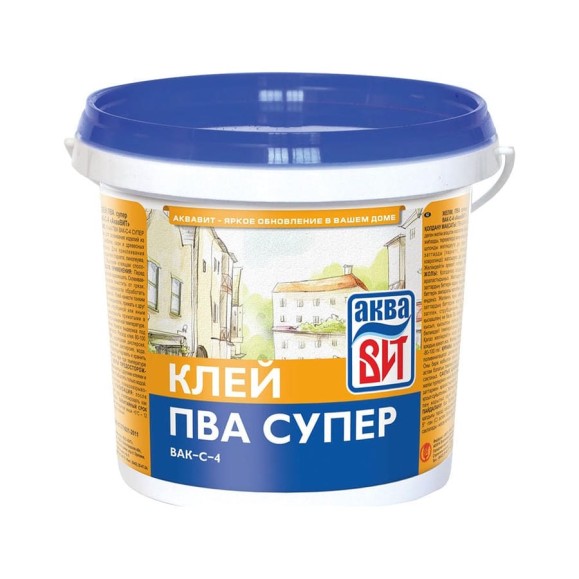 Клей АкваВит ПВА супер ВАК-С-4 5 кг 35108