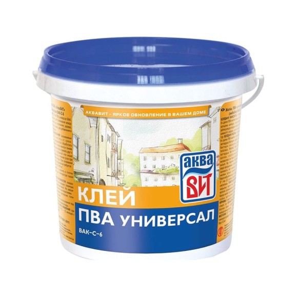 Клей ПВА АкваВит универсал ВАК-С-6 2 кг 90263