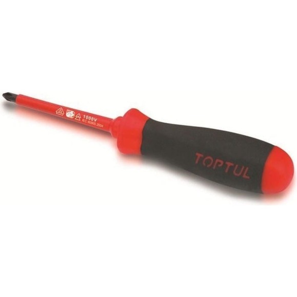Диэлектрическая отвертка TOPTUL PZ3х150 мм FCEB0315