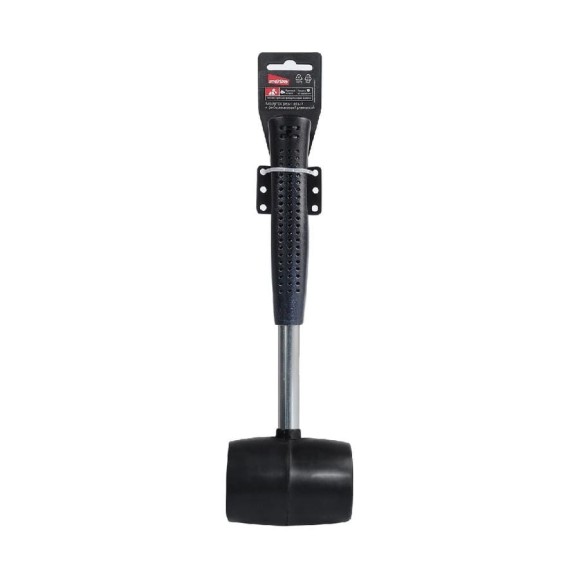 Резиновый молоток с плексигласовой прорезиненной рукояткой Smartbuy 300 г, tools SBT-GRP-300