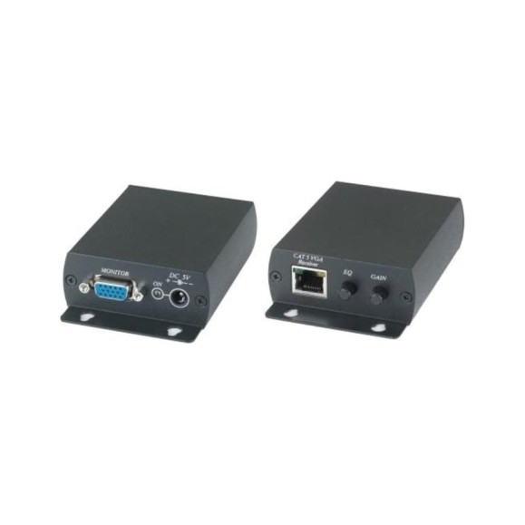 Комплект (TTA111VGA-T+TTA111VGA-R) для передачи VGA сигнала по витой паре (до 300 метров) 1 VGA коннектор и RJ45 SC&T TTA111VGA sct0306 Комплект (TTA111VGA-T+TTA111VGA-R) для передачи VGA сигнала по витой паре (до 300 метров) 1 VGA коннектор и RJ45 SC&T TTA111VGA sct0306