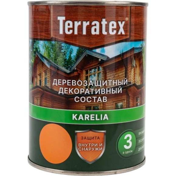 Деревозащитный декоративный состав ТЕРРАТЕКС калужница, 0.75 кг, 1 л ЭК000136992 Деревозащитный декоративный состав ТЕРРАТЕКС калужница, 0.75 кг, 1 л ЭК000136992