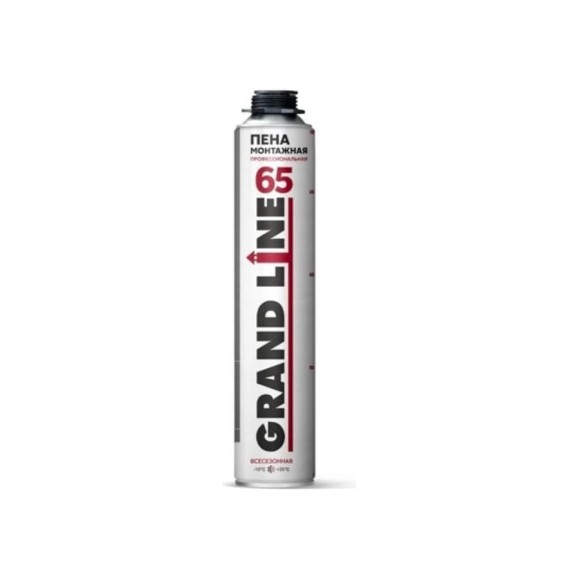 Монтажная профессиональная пена Grand Line 65 всесезонная 289980