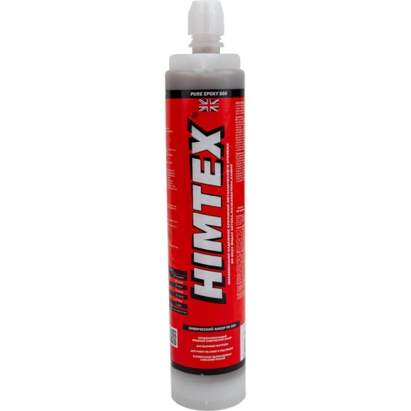 HIMTEX Хим. анкер PURE EPOXY 500 585 мл эпокс. смола для тяжелых нагрузок + 1 насадка HIM500585