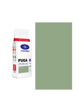 Цементная затирка Тайфун Fuga ATLAS LUX № 025 цвет светло-зеленый, мешок 2 кг 025-2-lux
