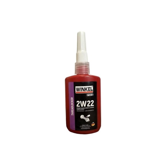 Фиксатор резьбовых соединений малой прочности WINKEL pro 2w22 50 мл 20300 Фиксатор резьбовых соединений малой прочности WINKEL pro 2w22 50 мл 20300