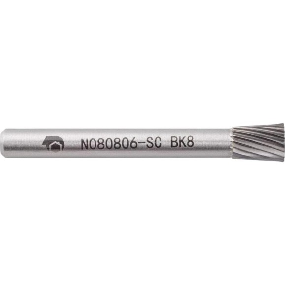 Бор-фреза с одинарной насечкой N080806-SC ВК8 SDW TOOLS CU00273