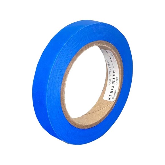 Малярная лента SV Tapes KTRV3001 KT RV3, blue 19 мм, 40 м, цвет синий, акрил KTRV300119.40 Малярная лента SV Tapes KTRV3001 KT RV3, blue 19 мм, 40 м, цвет синий, акрил KTRV300119.40