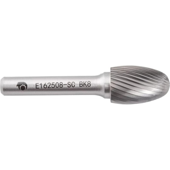 Бор-фреза с одинарной насечкой E162508-SC ВК8 SDW TOOLS CU00229