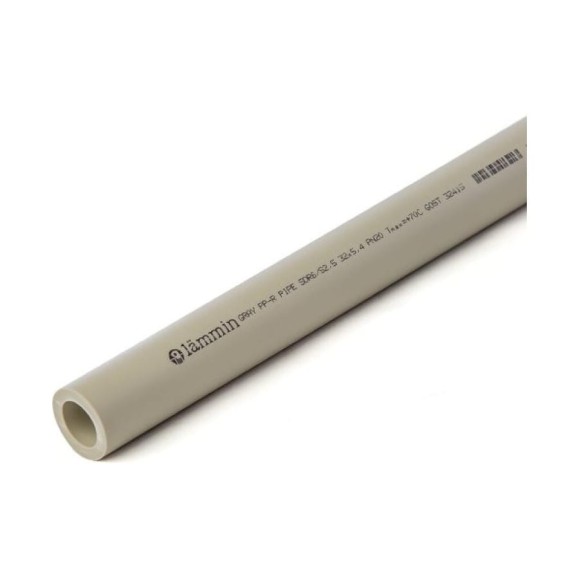 Труба LAMMIN ppr pn20 32x5,4 2м серый Lm310130540322G Труба LAMMIN ppr pn20 32x5,4 2м серый Lm310130540322G