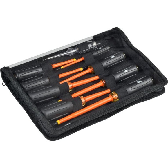 Набор отверток IEK Arma2l 5 диэлектрических т3 9шт A2L5-NS30-T3-09