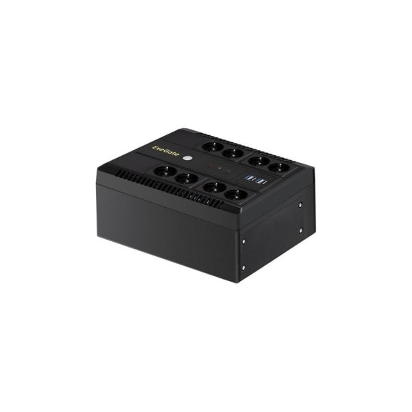 ИБП ExeGate NEO NNB-650.LED.AVR.8SH.CH 650VA 390W, LED, AVR, 8*Schuko, 4*USB-порта для зарядки, Black 295011