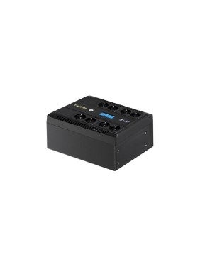 ИБП ExeGate NEO Smart LHB-1000.LCD.AVR.8SH.CH.RJ.USB 1000VA 650W, LCD, AVR, 8*Schuko, RJ45 11, USB, 4*USB-порта для зарядки, Black 293858