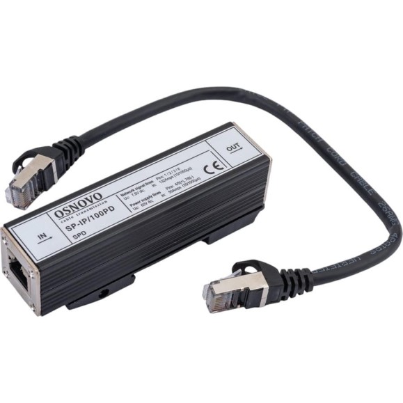 Грозозащита OSNOVO SP-IP/100PD -0000000653 Грозозащита OSNOVO SP-IP/100PD -0000000653