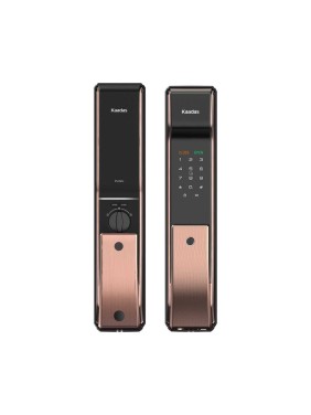 Электронный дверной KAADAS Wi-Fi - замок K9-5W с кодами доступа с монтажным комплектом (90-120мм) медный УТ-00004476 Электронный дверной KAADAS Wi-Fi - замок K9-5W с кодами доступа с монтажным комплектом (90-120мм) медный УТ-00004476