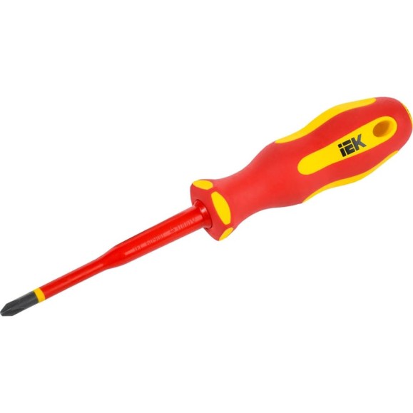 Отвертка IEK Arma2l 5 диэлектрическая slim ph2x100 т2 A2L5-SC31-T2-PH-20-100