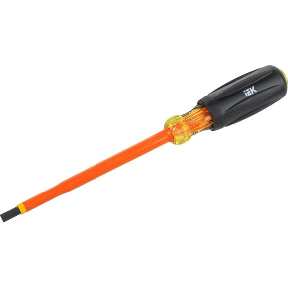 Отвертка IEK Arma2l 5 диэлектрическая sl6,5x150 т3 A2L5-SC30-T3-SL-65-150