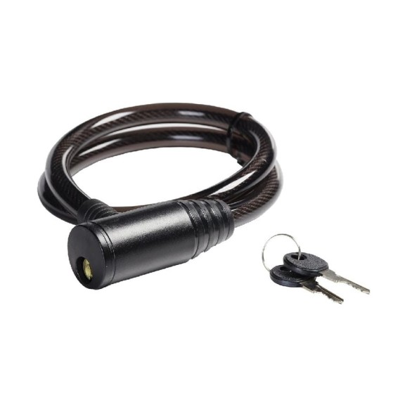 Велосипедный замок Smartbuy 60 см, трос 10 мм, 2 ключа SBT-LK-6010T