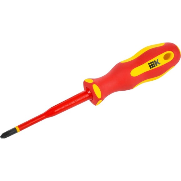 Отвертка IEK Arma2l 5 диэлектрическая slim pz2x100 т2 A2L5-SC31-T2-PZ-20-100 Отвертка IEK Arma2l 5 диэлектрическая slim pz2x100 т2 A2L5-SC31-T2-PZ-20-100