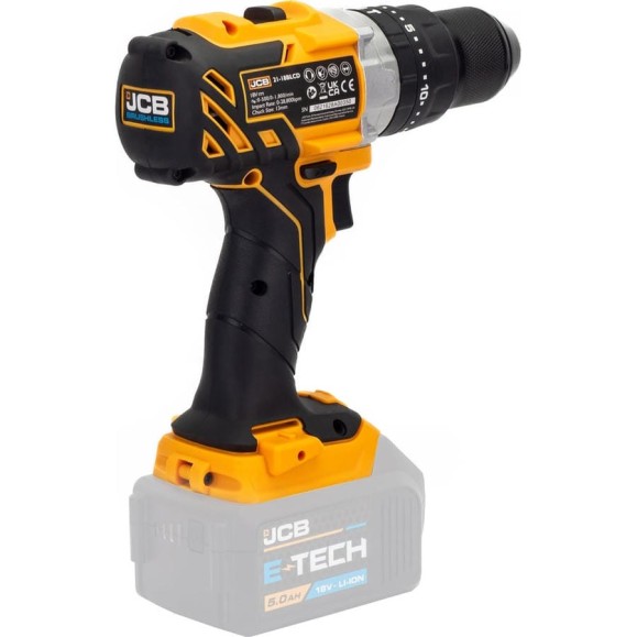 Дрель-шуруповерт JCB аккумуляторная 18V, max 65Nm, без аккумулятора JCB-18BLCD-B-E(57243) Дрель-шуруповерт JCB аккумуляторная 18V, max 65Nm, без аккумулятора JCB-18BLCD-B-E(57243)