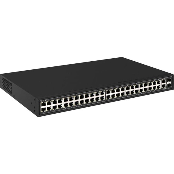 PoE коммутатор OSNOVO SW-64822(700W) Fast Ethernet на 48 x RJ45 + 2 x GE Combo uplink портов sct1282 PoE коммутатор OSNOVO SW-64822(700W) Fast Ethernet на 48 x RJ45 + 2 x GE Combo uplink портов sct1282