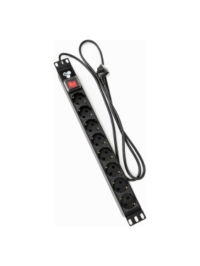 Блок розеток SYSMATRIX 19 PDU 8 розеток, 16 A, выключатель, шнур 1.8 м PD 19.08SCH-IS-1.16-1.8.2