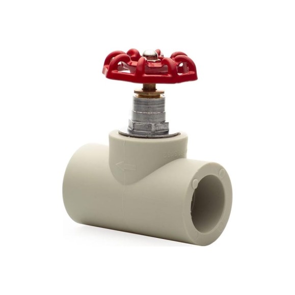 Вентиль LAMMIN ppr 32 32/4 серый Lm31071000032G