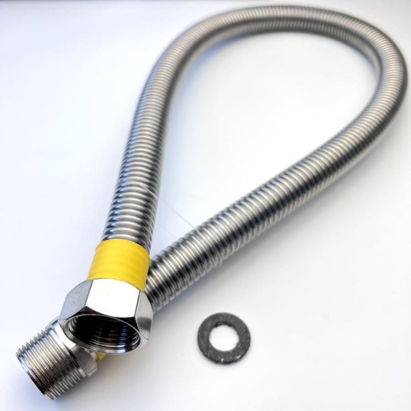 Сильфон для газа в оплетке TUBOFLEX ПВХ 3/4", 1,0 м, ВР/НР 4829787 Сильфон для газа в оплетке TUBOFLEX ПВХ 3/4", 1,0 м, ВР/НР 4829787