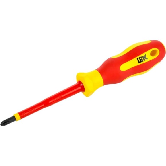 Отвертка IEK Arma2l 5 диэлектрическая ph2x100 т2 A2L5-SC30-T2-PH-20-100 Отвертка IEK Arma2l 5 диэлектрическая ph2x100 т2 A2L5-SC30-T2-PH-20-100