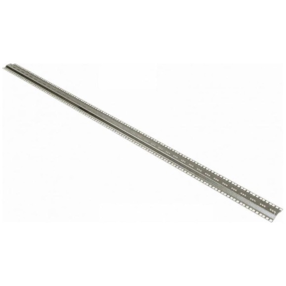 Центральный монтажный профиль Hyperline MPR19-22U-RAL7035 высотой 22U, для шкафов TTR, TTB, серый (2 шт. в комплекте) 452060