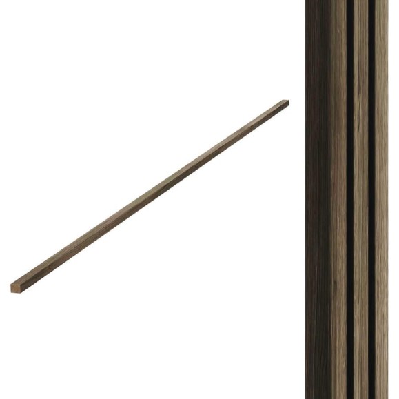 Торцевые планки Wood App палисандр, 2780x27x22 мм 04-12-2780