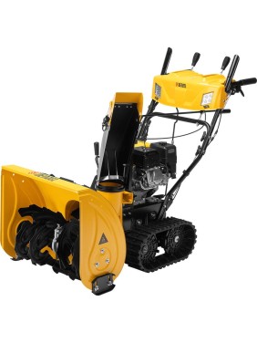 Бензиновая снегоуборочная машина Denzel sbm 610dt pro, 212cc, гусеницы, эл.старт, блок. дифф. 97657
