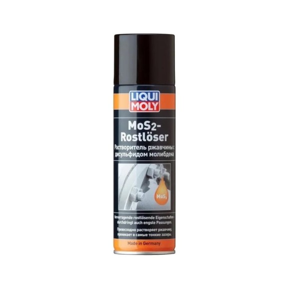 Растворитель ржавчины с дисульфидом молибдена MoS2-Rostloser LIQUI MOLY 0.3 л 1614 Растворитель ржавчины с дисульфидом молибдена MoS2-Rostloser LIQUI MOLY 0.3 л 1614