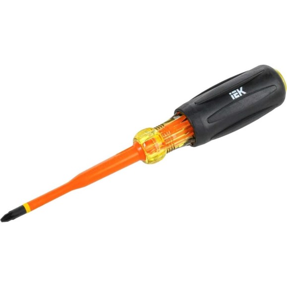 Отвертка IEK Arma2l 5 диэлектрическая slim pz2x100 т3 A2L5-SC31-T3-PZ-20-100