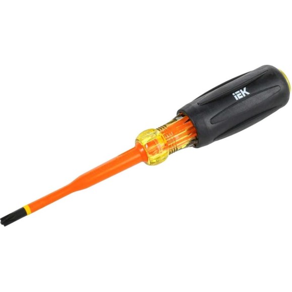 Отвертка IEK Arma2l 5 диэлектрическая slim pz/sl2x100 т3 A2L5-SC31-T3-ZS-20-100 Отвертка IEK Arma2l 5 диэлектрическая slim pz/sl2x100 т3 A2L5-SC31-T3-ZS-20-100