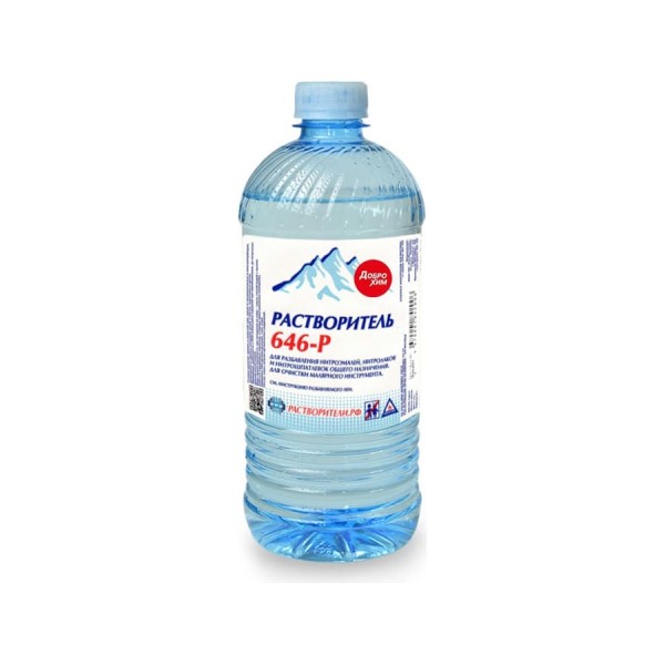 Растворитель Доброхим 646 1,0л 00-00000202