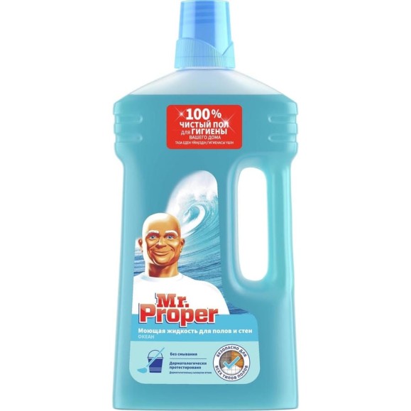 Средство для мытья пола и стен MR. PROPER 1 л Океан MP-81519417 0001008327 Средство для мытья пола и стен MR. PROPER 1 л Океан MP-81519417 0001008327