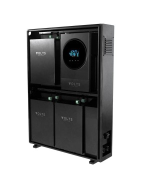 Накопитель электроэнергии VOLTS Версия 12 кВтч, с шестью блоками АКБ расширения емкости 2 кВтч 12 volts12