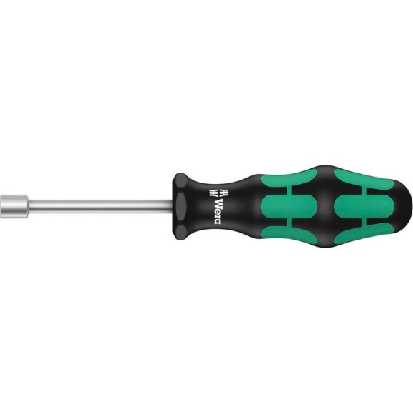 Торцевая отвёртка с внутренним шестигранником WERA 1/4", 90 мм, с полым стержнем WE-029502 Торцевая отвёртка с внутренним шестигранником WERA 1/4", 90 мм, с полым стержнем WE-029502