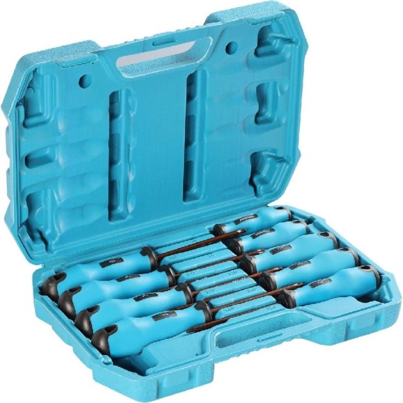 Набор отверток Smartbuy, 9 штук, torx t6, t8, t10, t15, t20, t25, t27, t30, t40, магн., s2, Tools SBT-SCN-9p3