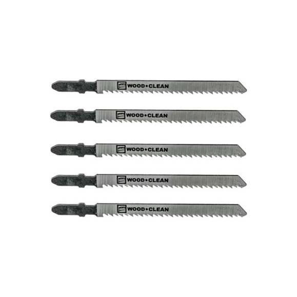 Полотно для лобзика T101BR по дереву 10TPI 100 мм 5 шт FASTER TOOLS FT202-20