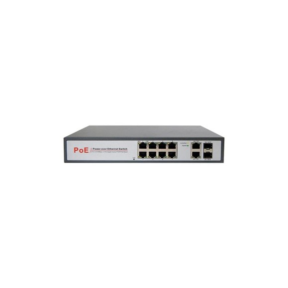 Poe коммутатор ComOnyx, 8 poe + 2 combo, co-swp8fv2, 200-021