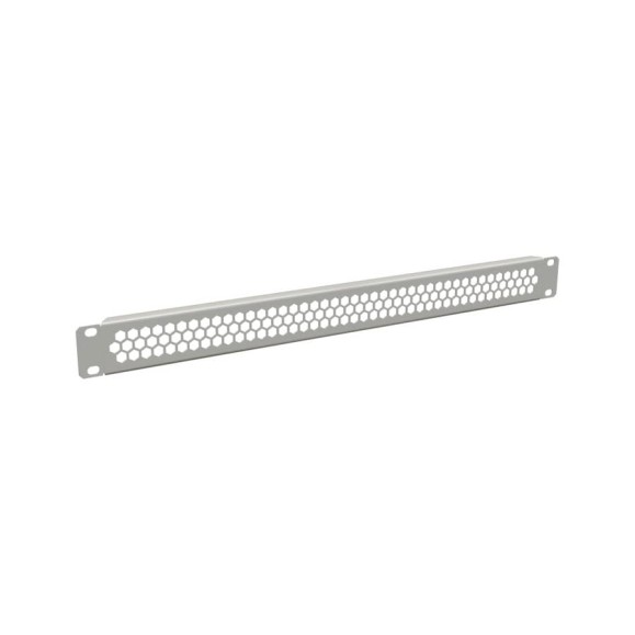 Фальш-панель Hyperline BPD-1-RAL7035 перфорированная, на 1U, цвет серый (RAL 7035) 483501